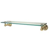 Kingston BA5569PB ROYALE Glass Shelf Polished Brass