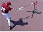BatAction Hitting Machine - Portable Baseball Pitching Simulator