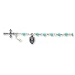 Sterling Silver / Turquoise Rosary Bracelet