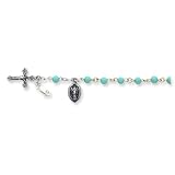 Sterling Silver / Turquoise Rosary Bracelet