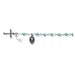 Sterling Silver / Turquoise Rosary Bracelet