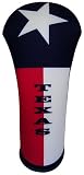 TEXAS STATE FLAG THEME DESIGN DRIVER HEAD COVER GOLF CLUB HEADCOVER