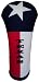 TEXAS STATE FLAG THEME DESIGN DRIVER HEAD COVER GOLF CLUB HEADCOVER