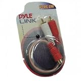 PYLE PLRC2M Dual Male to Single Female RCA Y Connector