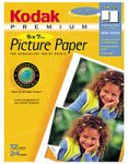 Kodak Premium Picture Paper for Borderless Inkjet Prints (5x7, 12-Sheets)