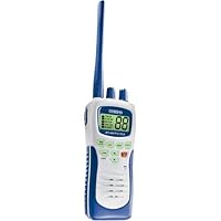 Uniden Atlantis White Waterproof Hand-Held VHF Marine Radio