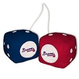 Atlanta Braves Fuzzy Dice