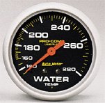 Autometer (5426) Pro Comp Series Brake Pressure Gauges - (2 5/8") Mechanical (0-2,000 PSI) Includes T-fitting and 3/8" OD x 1/8"-27 NPT fitting. Use only approved brake line (not included).