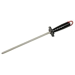 DMT DS2F 12-Inch Diamond Steel Sharpening Rod, Fine Grit by 