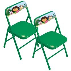 Kitchen: Set of 2 Dora the Explorer Chairs