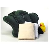 Inflatable Bath Pillow. White