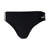 PUMA Herren Badehose Brief, black-white, S, 804286 09