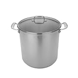 Review MIU France 95007 / MIU Stainless 22-Quart Stockpot with Glass Lid
