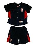 Boston Red Sox Kids Two Piece Alternate Color Short Set