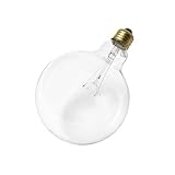150 Watt - G40 - Clear - 5 in. Dia. - 120 Volt - 4000 Life Hours - Decorative Globe - Medium Base - Satco S3014