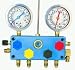 4 Way Refrigerant Gauge Set - R12 Glycerine Gauges Image