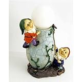 Outdoor Living : Solar Powered Garden Gnome Colour Changing Light