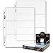 20 (Twenty Pages) - BCW Pro 3-Pocket Currency Storage Page - Dollar Bill & Currency Collecting Supplies