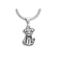 Sterling Silver Jack Russell Pendant by The Magic Zoo