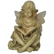 Solar LED Engel ANGEL , 23cm H�he mit 2 bernsteinfarbigen LED