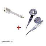 Stereo Headset fuer iPod Nano 2 White Edition + 3,5mm Klinkenstecker Y Audio Adapter