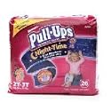 Huggies Pull-Ups Training Pants For Girls Night Time ~26 Training Pants ~2T/3T