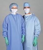[Itm] X-Large, Misty Green [Acsry To]: SURGEONS GOWN BLOCKADE FABRIC. MISTY GREEN... see description