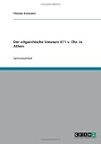Der oligarchische Umsturz 411 v. Chr. in Athen - Thomas Koneczny