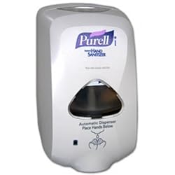 GO-JO INDUSTRIES PURELL TFX Touch Free Dispenser, 1200ml, 6-1/2w x 4-1/2d x 11-1/4h, Gray