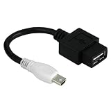 OTG Cable Adapter Mini USB A-plug - USB A-Socket