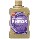 ENEOS 5W20 Full Synthetic High Performance Motor Oil 6 Bottles (1 Case) Made In Japan