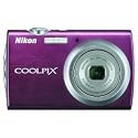 Nikon Coolpix S230 10MP Digital Camera with 3x Optical Zoom and 3 inch Touch Panel LCD (Plum)