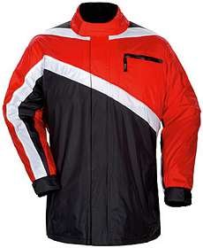 Tourmaster DEFENDER RAINSUIT BLACK/RED