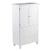 Delta Children's Products Shaker Armoire - White