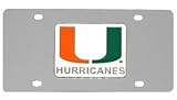 Bergamot Miami Hurricanes License Plate
