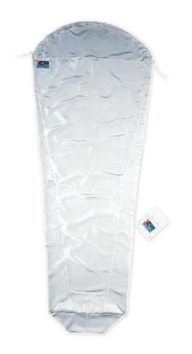 Cocoon Women's 100% Silk MummyLiner (Natural White, 83-Inch x 35/22-Inch) On Sale