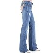 Fake London genius womens low waist denim jeans