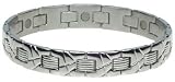 Silver Mosaic Link Bracelet