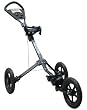Linksman Golf X-3 Golf Push/Pull Cart 3 Wheel BLACK