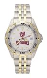 Washington Nationals Mens All Star Stainless Steel Bracelet Watch