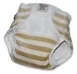 Organic Cotton, Fox Velour nappy cover, Olive