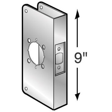Tools: MAG #4 10B 2 Oil Rubbed Bronze Door Reinforcer ADA Lever 2 1/8 in. Bore