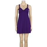 FULL TILT Braid Strap Dress - Purple