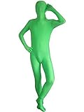 Full Body Greenman Suit - Lime Green