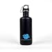 Stainless Steel Water Bottle Canteen 40oz. - Single Pack - Matte Black