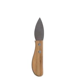 Bamboo Stainless Steel Pointed Cheese Knife by 