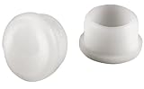 UPC 039003030110 product image for Shepherd 6 Count 1 in. White Plastic Leg Inserts 3011 | upcitemdb.com