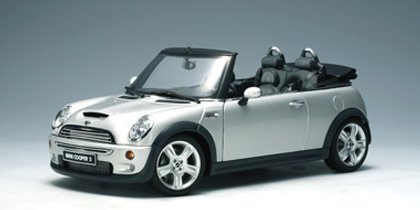1/18 MINI COOPER S CABRIOLET (SILVER)