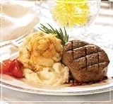 Bay Style Surf & Turf by Chesapeake Bay Crab Cakes & More