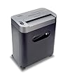 AmazonBasics 8-Blatt Mikroschnitt-Aktenvernichter mit herausziehbarem Auffangbeh�lter f�r Papier/CDs/Kreditkarten